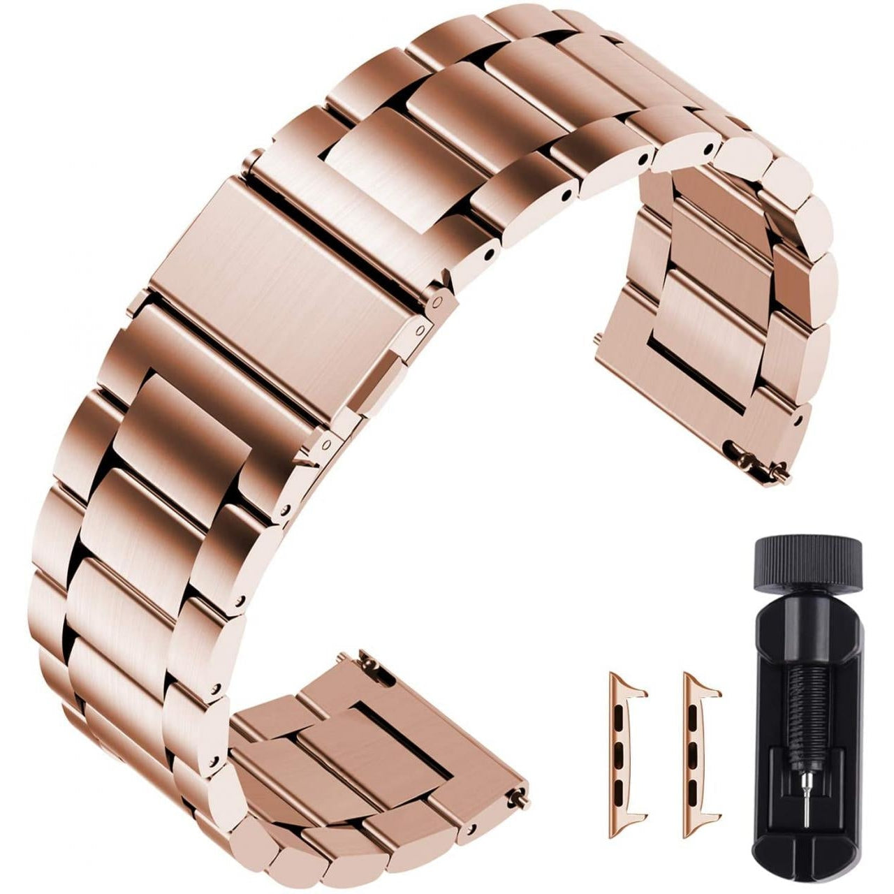 Fullmosa SS Watch Band Apple Watch Series Gold – Liquidation