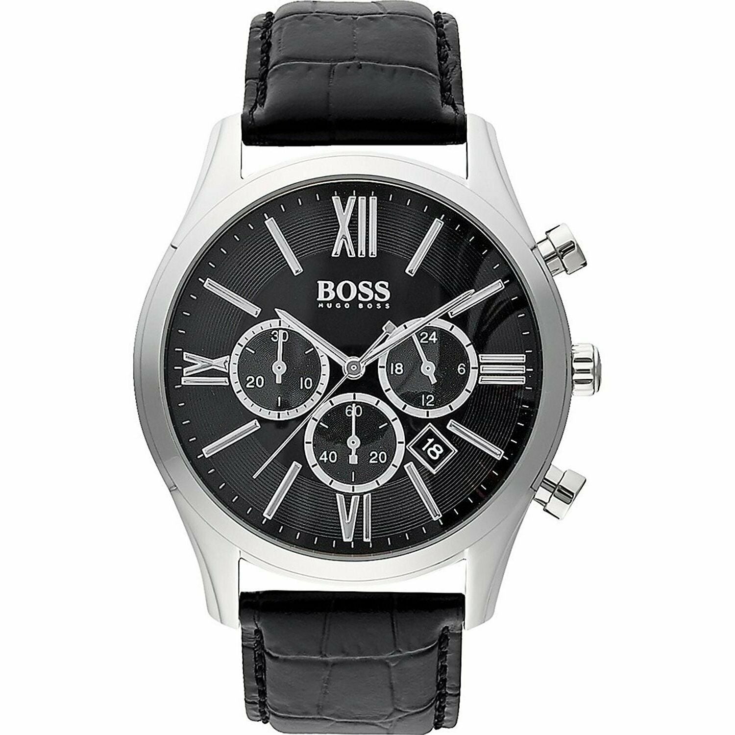 Hugo Boss Men s Ambassador Chronograph W1513194 watch Black