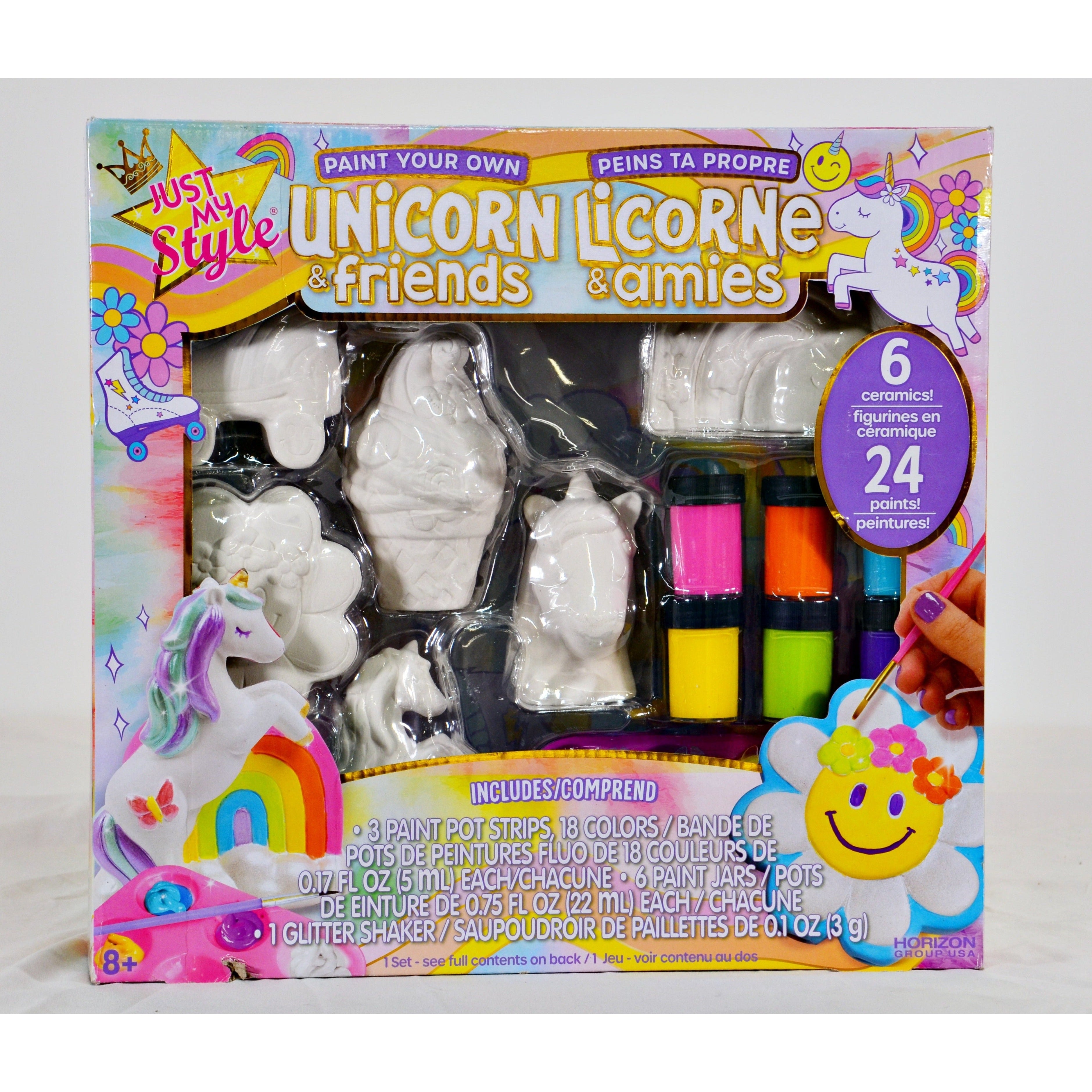  Just My Style Paint Your Own Scented Unicorn Figurines