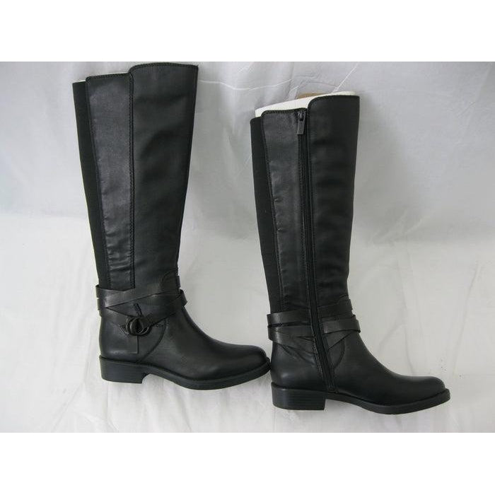 Kenneth Cole REACTION Women s Kent Play Riding Boot Black 5.5M Liquidation Nation