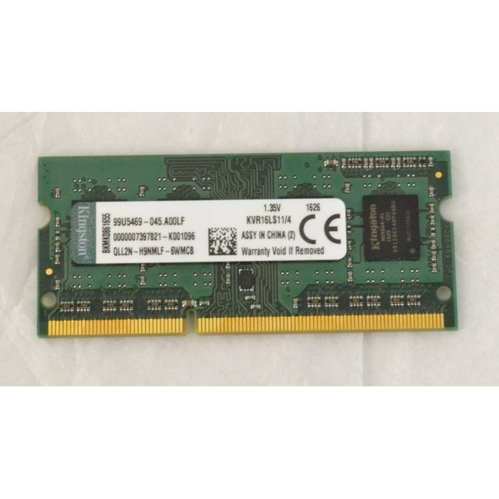 Kingston 4gb Ram 4gb Ddr3l 1600mhz Sodimm Kingston PC3L