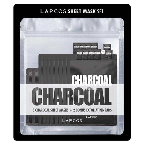 LAPCOS Charcoal Sheet Mask 10pc Set