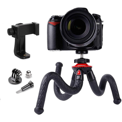 Lammcou Flexible Tripod: 3 in 1 Mobile Phone + Action Camera