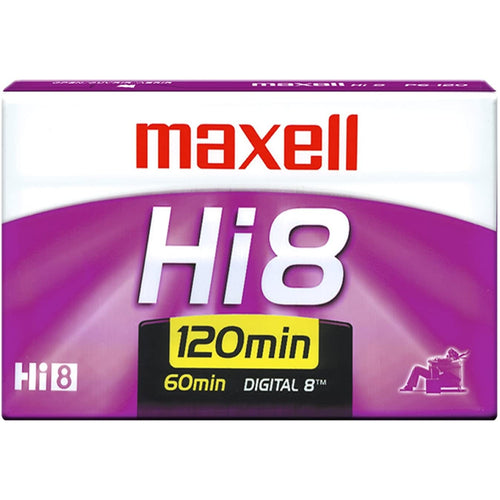 Maxell P6-120 Xrm hi-8 Professional Quality 120 Minute 8mm Film