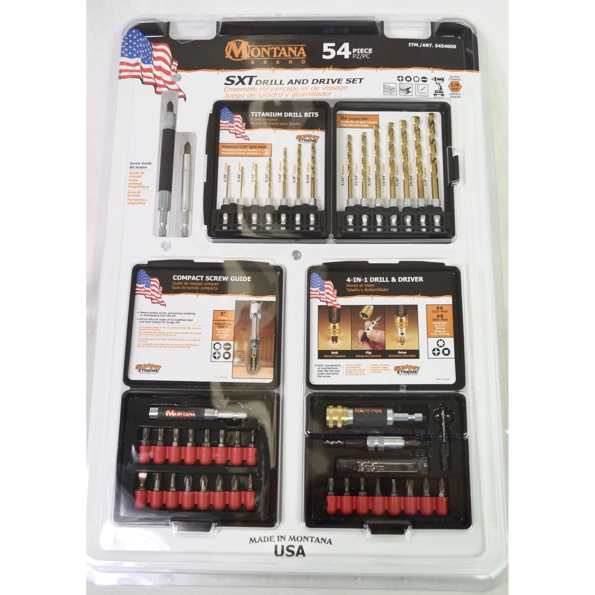 Montana drill clearance bits