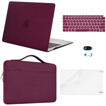 Load image into Gallery viewer, Mosiso MacBook Air 13&quot; Case with Retina Marsala Red
