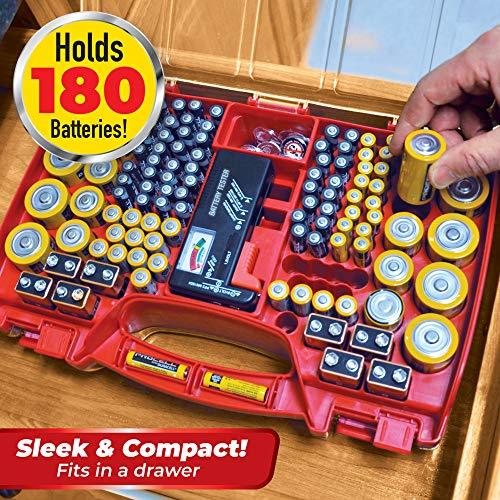 Battery Caddy Battery Daddy Organizer Ontel Battery Daddy