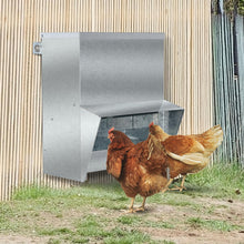 Load image into Gallery viewer, PawHut Automatic Chicken Feeder No-Waste Poultry Feeder with Protective Lid
