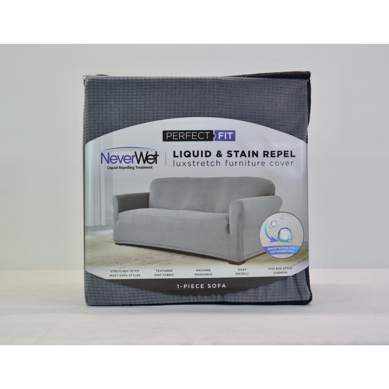 Perfect Fit NeverWet Luxury Sofa Slipcover 1Piece Sofa Liquidation