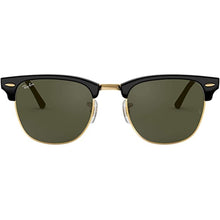 Load image into Gallery viewer, Ray-Ban &#39;Clubmaster&#39; 49mm Sunglasses in Black/Gold
