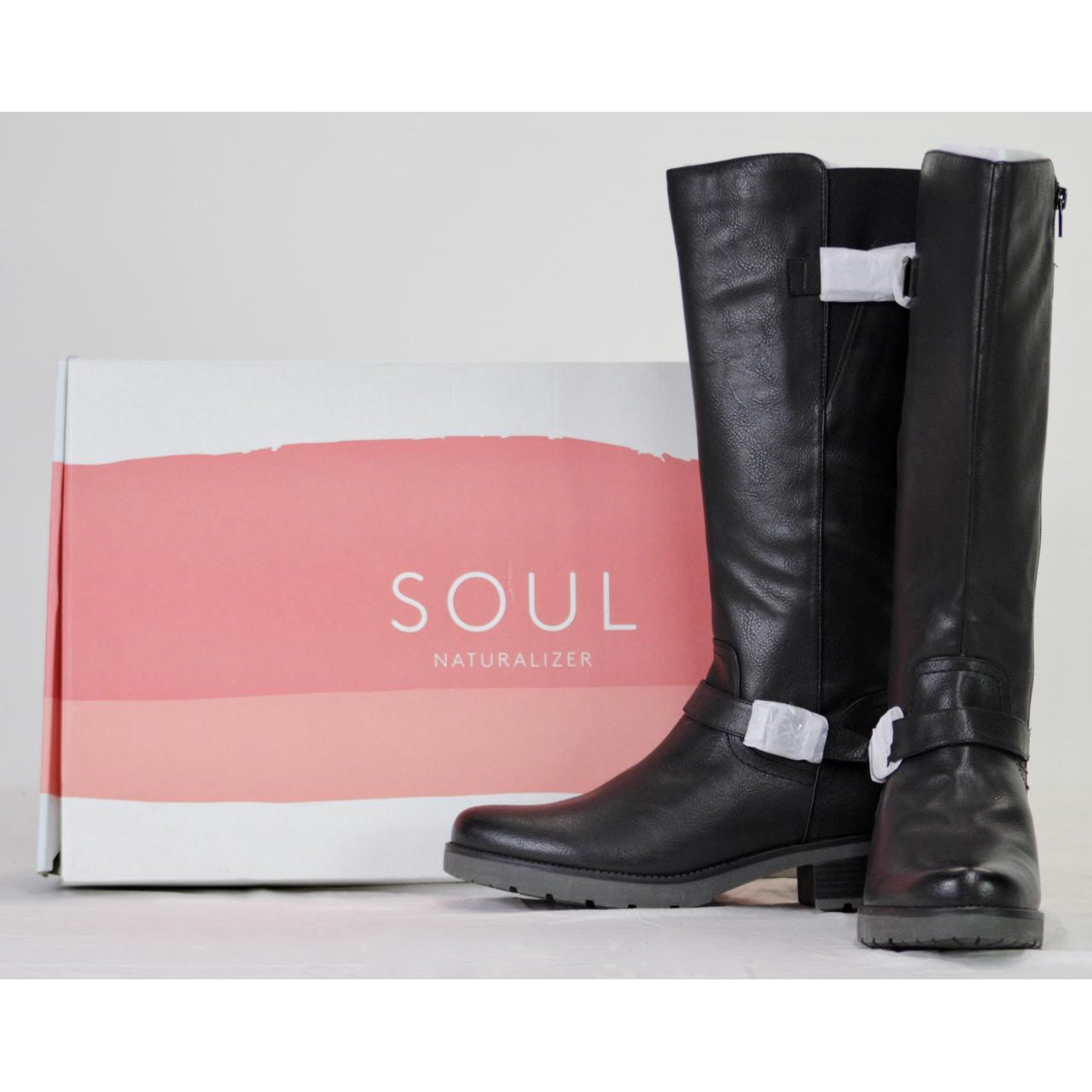 SOUL Naturalizer Women Quinlin High Shaft Boot, 9.5, Black – Liquidation  Nation