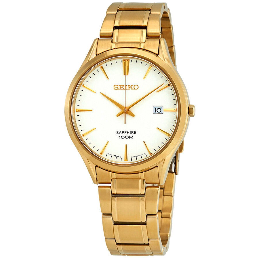 Seiko gold hot sale silver watch