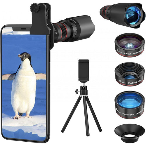 Selvim Phone Camera 4 in 1 Lens Kit
