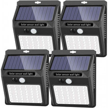 Load image into Gallery viewer, Sezac Solar Motion Sensor Wireless Lights Set Of Four
