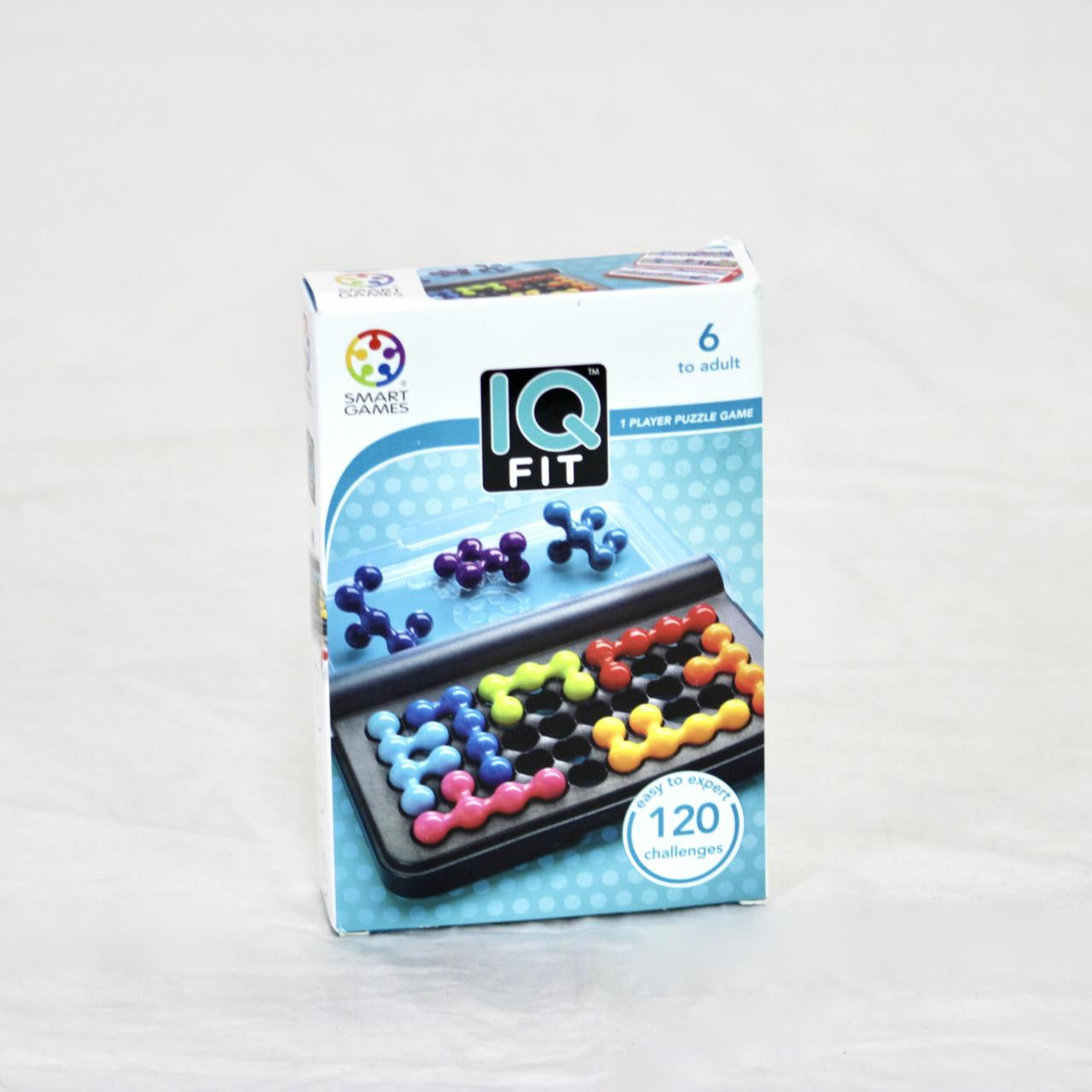 Smart Games IQ Fit 120 Challenge 1 Player Puzzle Game – Liquidation Nation