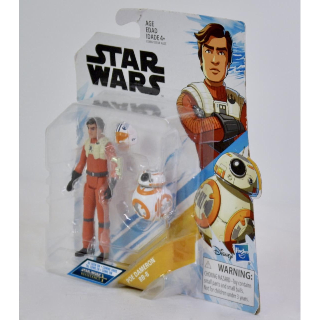 Star Wars Resistance Animated Series Poe Dameron and BB-8 Figure