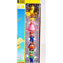 Load image into Gallery viewer, Super Mario Deluxe Bowser Airship Playset with 5 Figures
