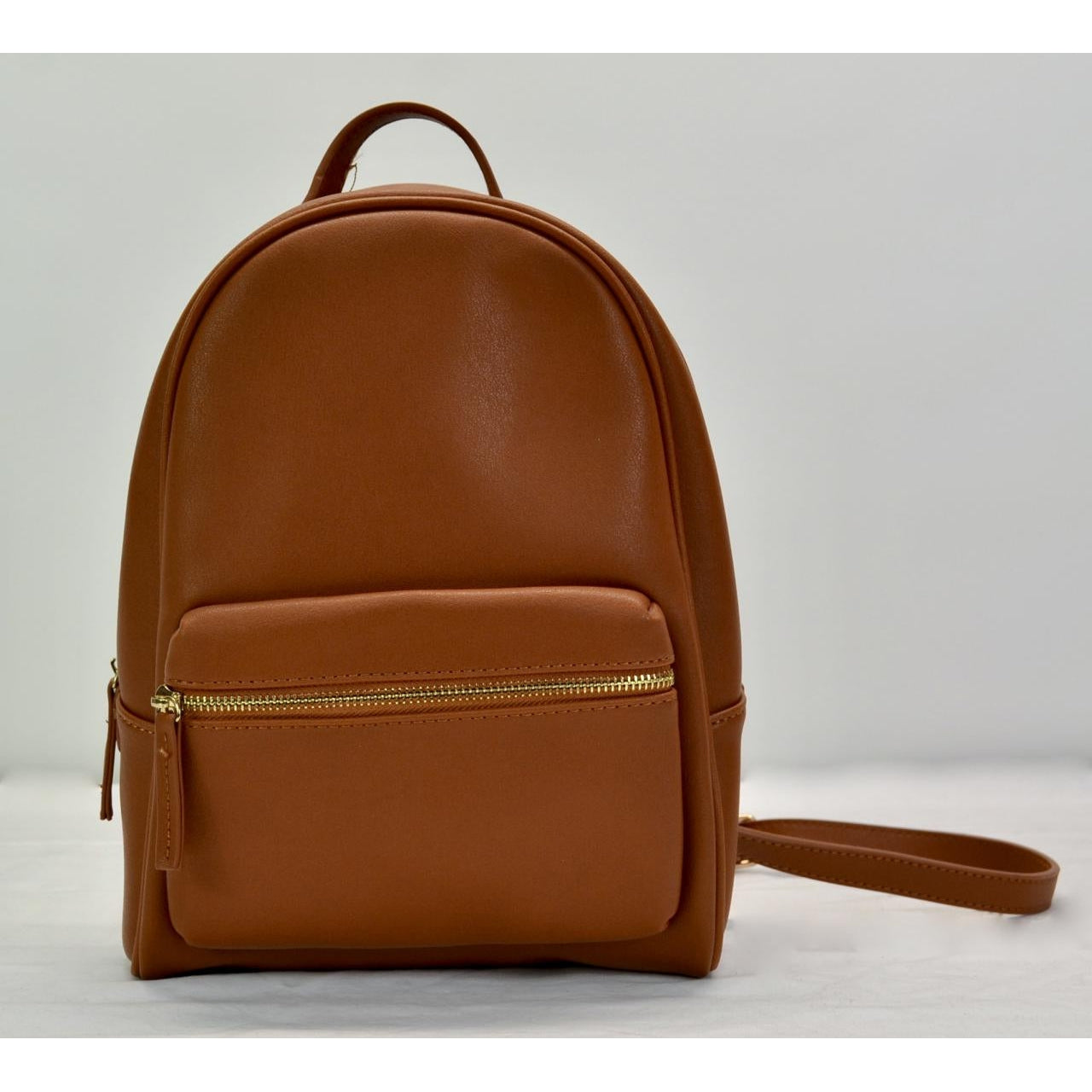 Talia Women s Mini Backpack Cognac Liquidation Nation