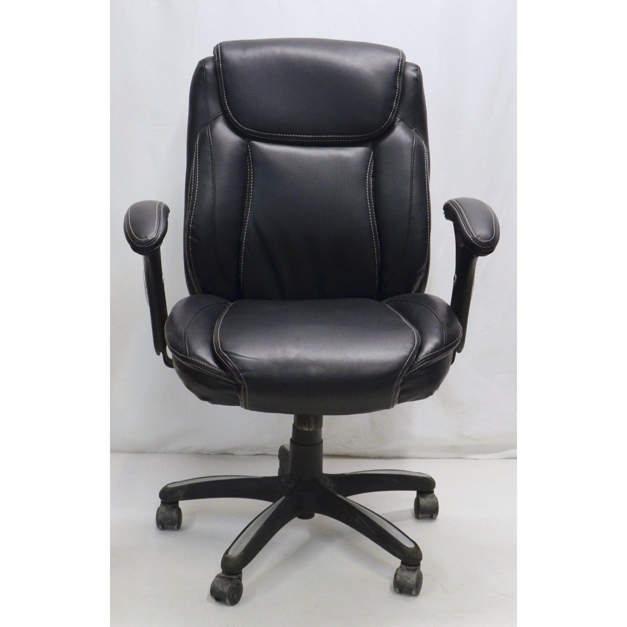 True innovations bonded clearance leather managers chair