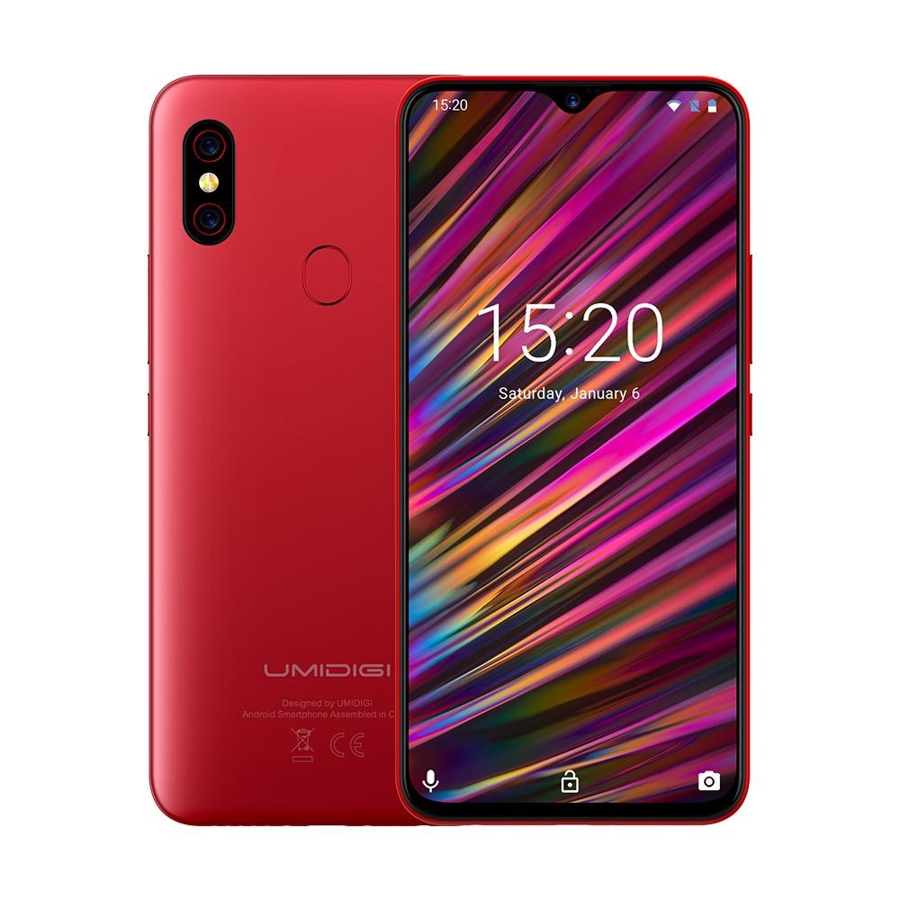 UMIDIGI F1 Play Unlocked Cell Phone Red