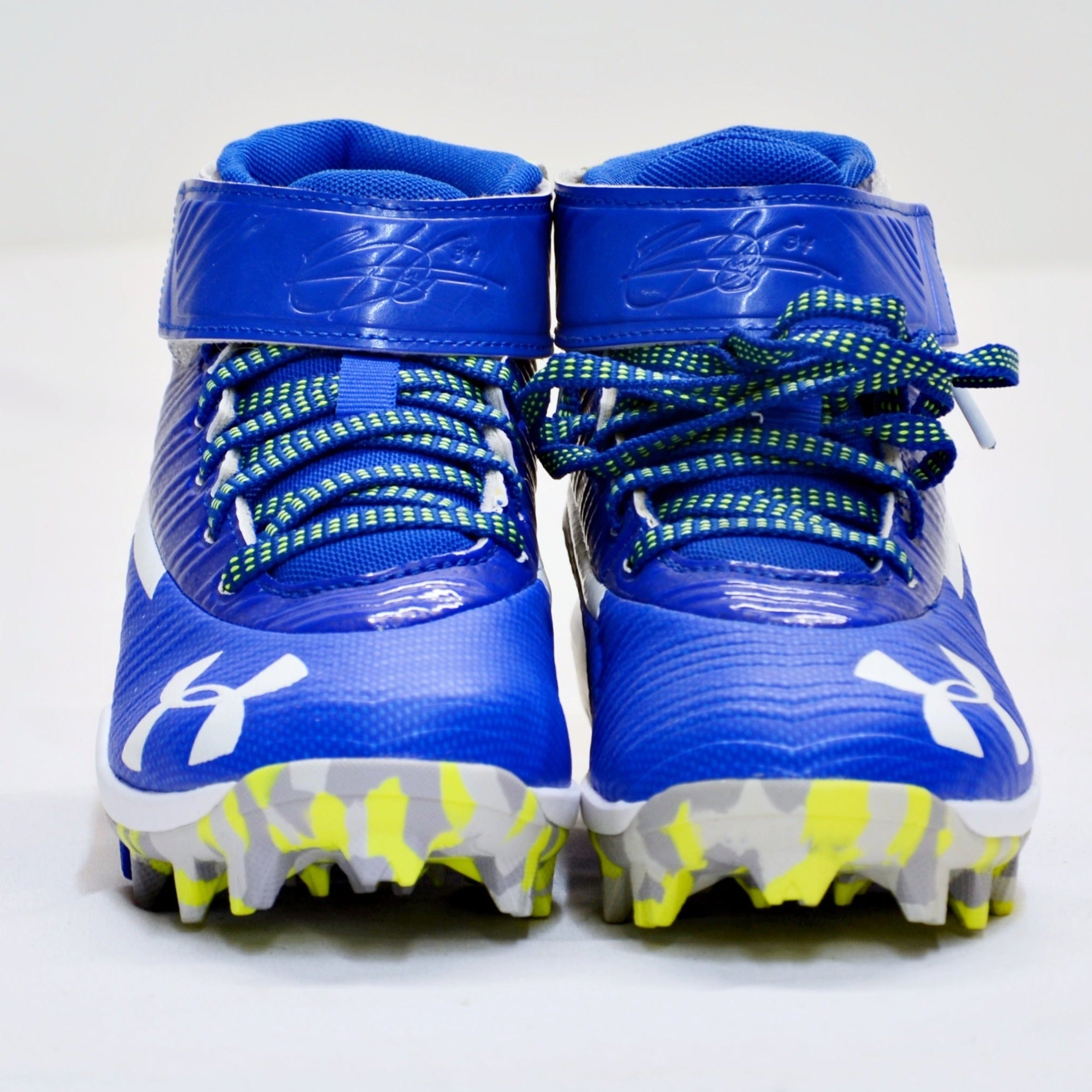 Armour Spotlight Lux Mc Blue Under Armour Cleats Armour Football