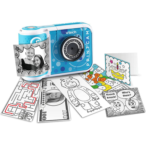 VTech KidiZoom PrintCam, High-Definition Digital Camera for Photos and Videos, Instant Prints, Flip-Out Selfie Camera