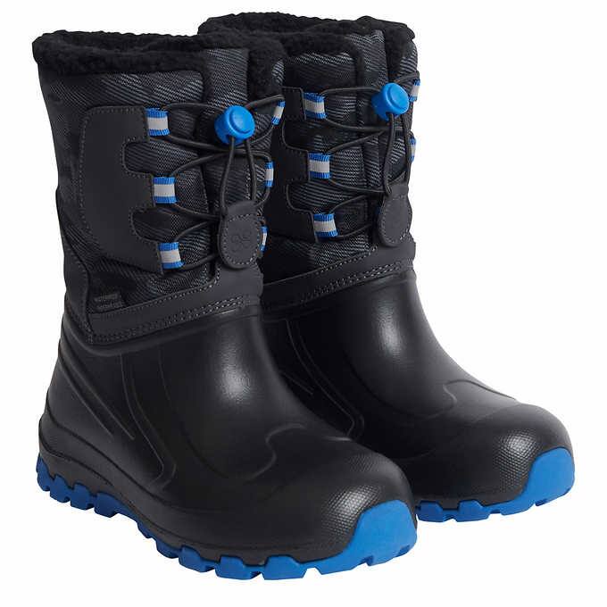 XMTN Kids Winter Boots Blue Size 3 Liquidation Nation