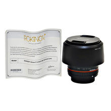 Load image into Gallery viewer, ROKINON Black 85mm F1.4 Fixed Lens for Sony-Liquidation Store

