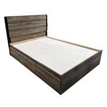 Load image into Gallery viewer, South Shore Arlen Rustic Weathered Oak Storage Bed Double
