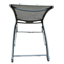 Load image into Gallery viewer, Sunbrella Aluminum Loungers with Wheels  Grey
