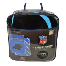 Load image into Gallery viewer, Carolina Panthers NFL &quot;Glory Days&quot; Double-Sided Cloud Throw Blanket
