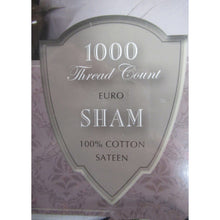 Load image into Gallery viewer, 1000 Thread Count Euro Sham White
