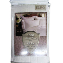 Load image into Gallery viewer, 1000 Thread Count Euro Sham White
