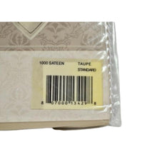Load image into Gallery viewer, 1000 Thread Count Sham Taupe Standard

