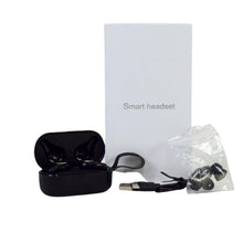 Load image into Gallery viewer, Smart Headset In-Ear Black Wireless Headphones
