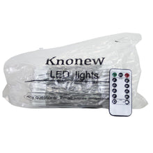 Load image into Gallery viewer, Knonew 200 LED Curtain Lights In Warm White With Remote
