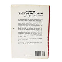 Load image into Gallery viewer, Manual of Traditional Wood Carving Edited by Paul N. Hasluck
