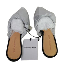 Load image into Gallery viewer, Who What Wear Annie Toe Mules Size 9.5
