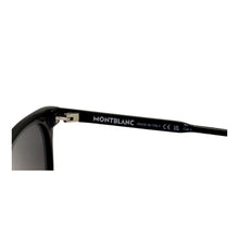 Load image into Gallery viewer, MONTBLANC Men&#39;s MB0008S Sunglasses - Black-Liquidation

