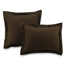 Load image into Gallery viewer, SmoothWeave Tailored Standard Pillow Sham in Chocolate
