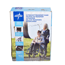 Load image into Gallery viewer, Medline Ultralight Transport Wheelchair
