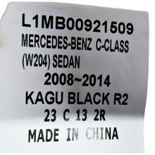 Load image into Gallery viewer, 3D MAXpider Mercedes Benz C Class (W204) 2008-2014 Sedan Kagu Black R2-Liquidation Store

