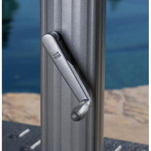 Load image into Gallery viewer, 3.05 m (10 ft.) Square LED Cantilever Umbrella Gray-Liquidation Store
