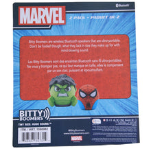 Load image into Gallery viewer, Marvel Bitty Boomers Collectible Bluetooth Speakers 2 Pack
