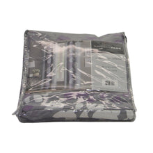 Load image into Gallery viewer, Madison Park Anaya Cotton Grommet Curtain Single Panel 63&quot; Purple/Grey
