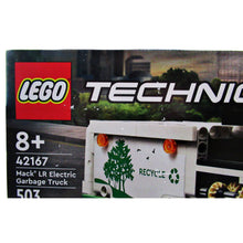 Load image into Gallery viewer, Lego Technic Mack LR Electric Garbage Truck 42167 8+
