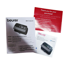 Load image into Gallery viewer, Beurer Upper Arm Blood Pressure Monitor w/ EasyLock Cuff and Bluetooth-Liquidation
