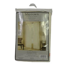 Load image into Gallery viewer, Midtown Rod Pocket Door Panel 95&quot; Cream
