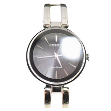 Load image into Gallery viewer, Citizen Women&#39;s Eco-Drive Silhouette Black Dial Watch (EM0636-55E)
