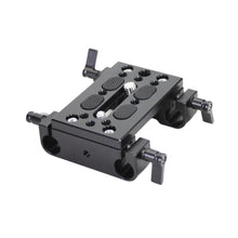 Load image into Gallery viewer, SmallRig 1798 Camera Baseplate With Dual 15mm Rod Clamp

